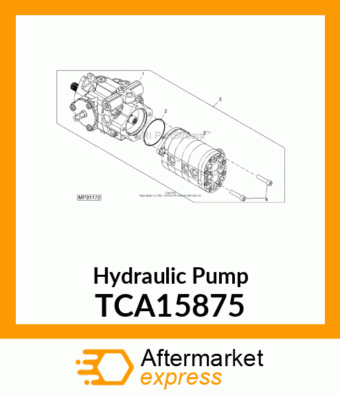 Hydraulic Pump TCA15875