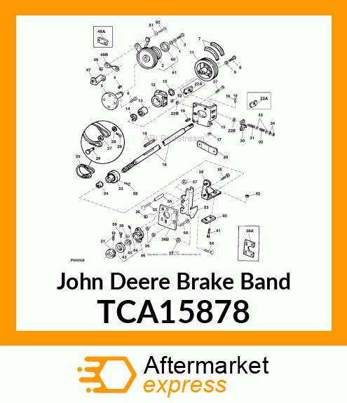 BAND, BONDED BRAKE TCA15878