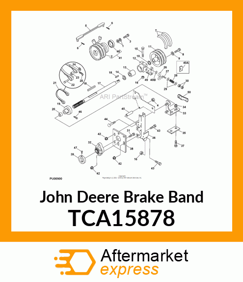 BAND, BONDED BRAKE TCA15878