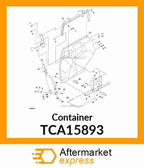 CONTAINER WITH DECALS, NA TCA15893