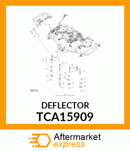 BAFFLE, "A" TCA15909