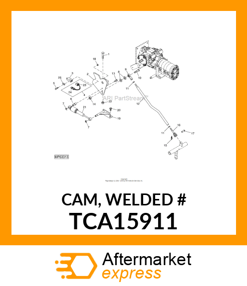 CAM, WELDED # TCA15911