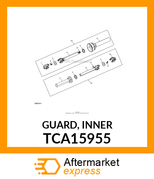 GUARD, INNER TCA15955