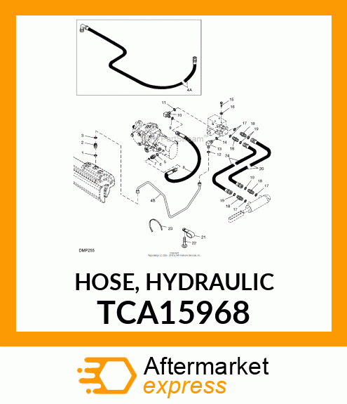 HOSE, HYDRAULIC TCA15968