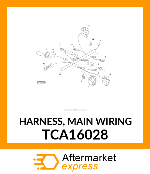 HARNESS, MAIN WIRING TCA16028