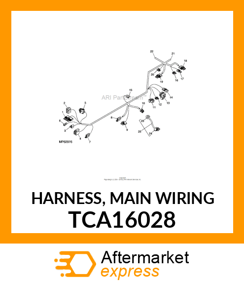 HARNESS, MAIN WIRING TCA16028