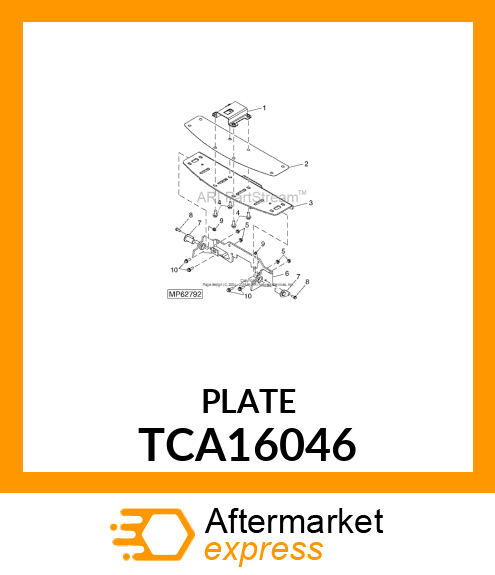 PLATE TCA16046