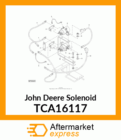 SOLENOID, CONTACTOR TCA16117