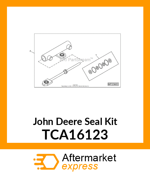 KIT, CYLINDER SEAL TCA16123