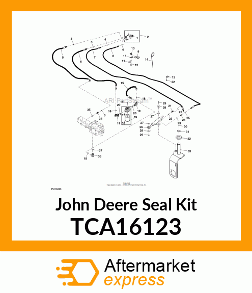 KIT, CYLINDER SEAL TCA16123