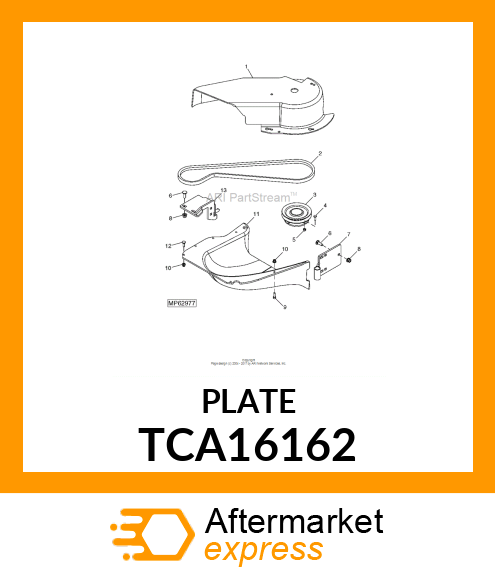 BRACKET, BLOWER MOUNT TCA16162