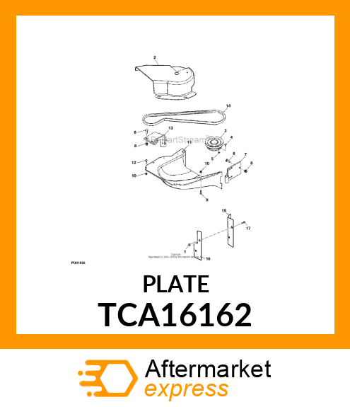 BRACKET, BLOWER MOUNT TCA16162