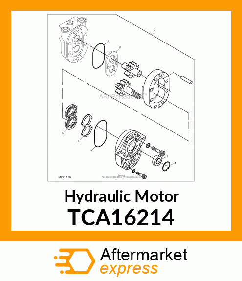 Hydraulic Motor TCA16214