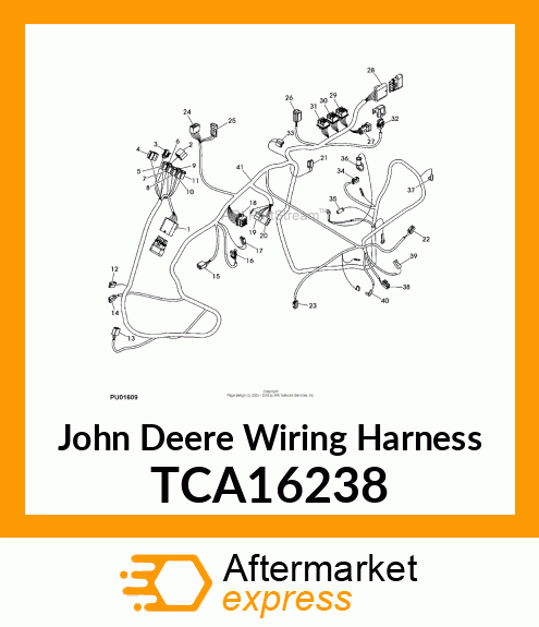 WIRING HARNESS, 1435 WITH 3TNV76 EN TCA16238