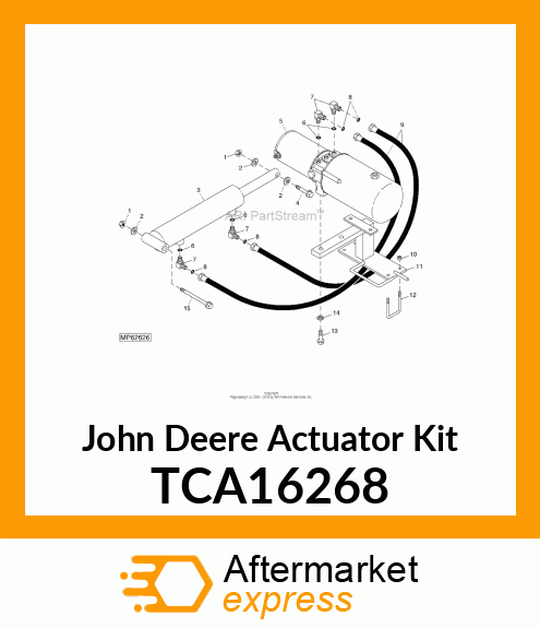 KIT, ACTUATOR REPLACEMENT 800 AERC TCA16268