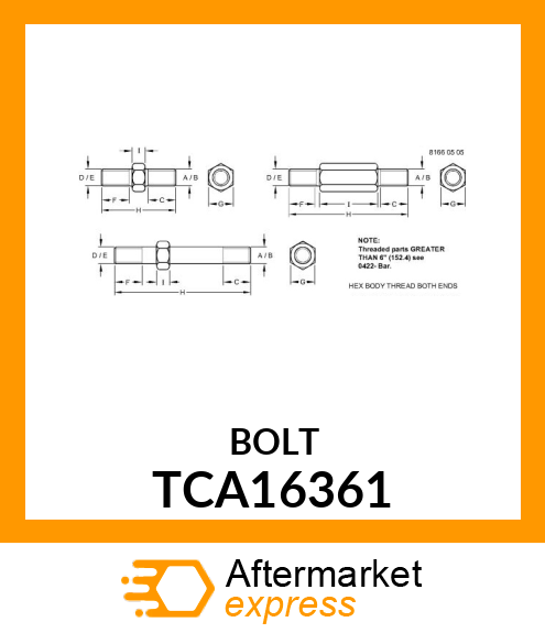 LINK, GATE, ADJUSTABLE TCA16361