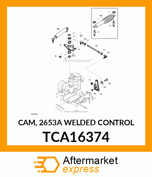 CAM, 2653A WELDED CONTROL TCA16374