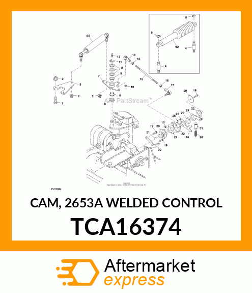 CAM, 2653A WELDED CONTROL TCA16374