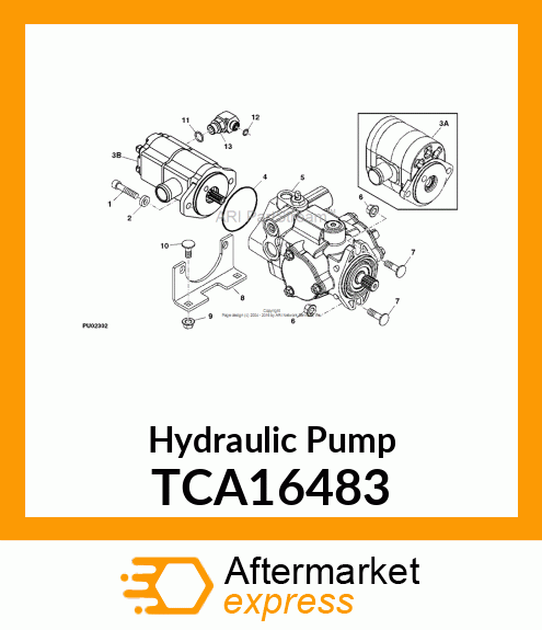 Hydraulic Pump TCA16483