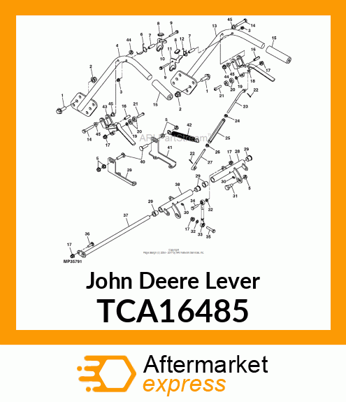 Lever TCA16485