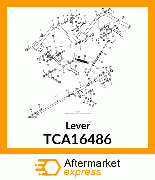 Lever TCA16486