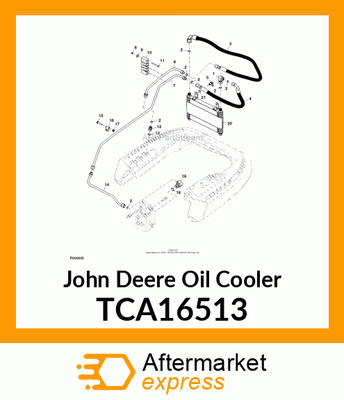 OIL COOLER (2500B) TCA16513