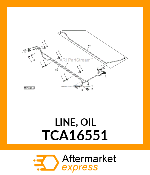 LINE, OIL TCA16551