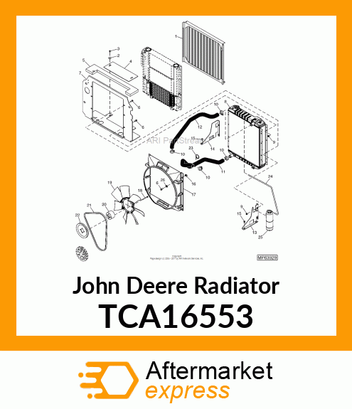 RADIATOR ASSY TCA16553