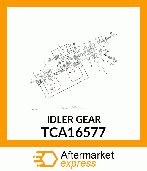 IDLER GEAR TCA16577