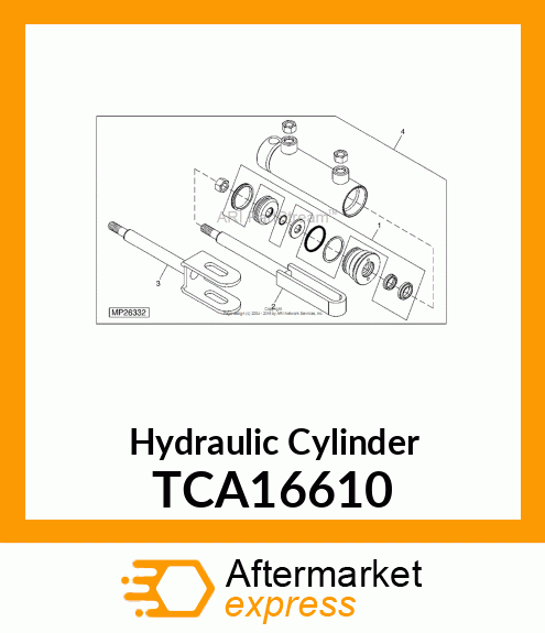 Hydraulic Cylinder TCA16610