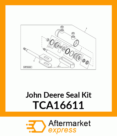 KIT, SEAL REPAIR TCA16611