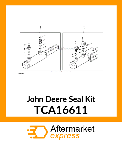 KIT, SEAL REPAIR TCA16611