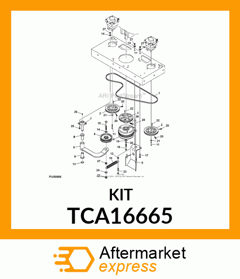 CLUTCH, QUIK TCA16665