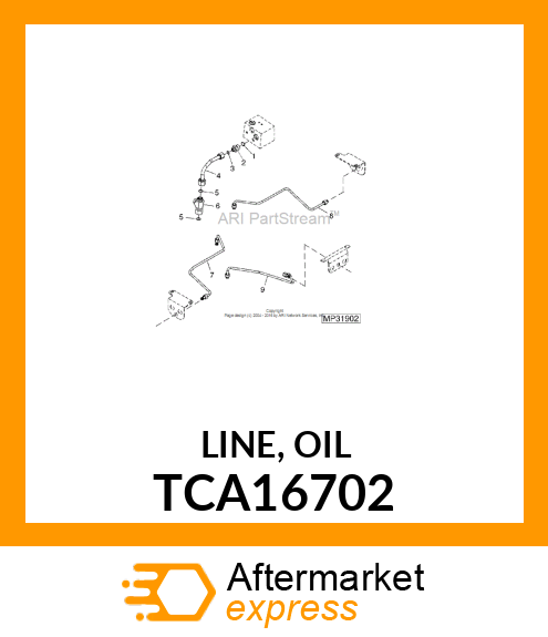 LINE, OIL TCA16702