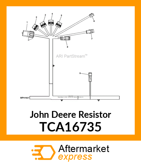 RESISTOR, MOLDED BODY SINGLE TCA16735