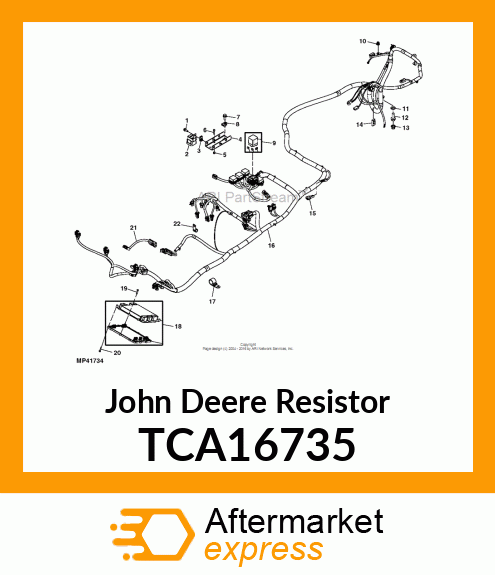 RESISTOR, MOLDED BODY SINGLE TCA16735