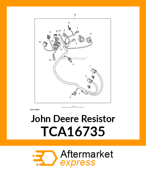 RESISTOR, MOLDED BODY SINGLE TCA16735