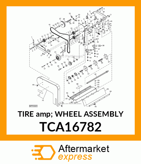 TIRE amp; WHEEL ASSEMBLY TCA16782