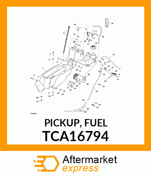 PICKUP, FUEL TCA16794