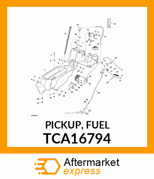 PICKUP, FUEL TCA16794