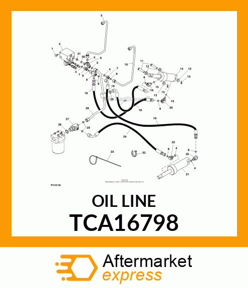 OIL LINE TCA16798