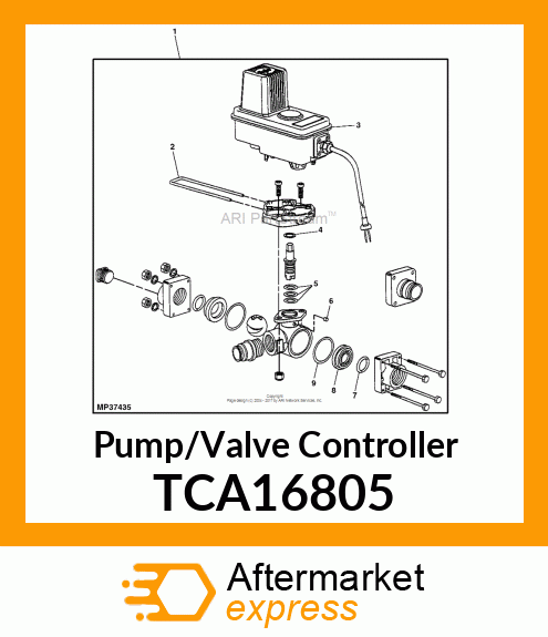 Pump/Valve Controller TCA16805