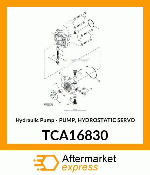 Hydraulic Pump TCA16830