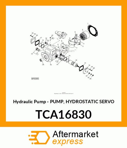 Hydraulic Pump TCA16830