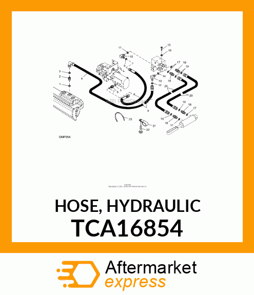 HOSE, HYDRAULIC TCA16854