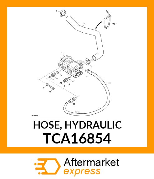 HOSE, HYDRAULIC TCA16854