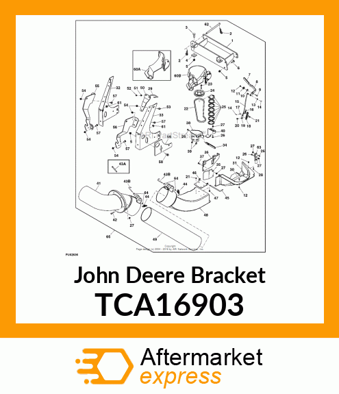 BRACKET, BLOWER MOUNT TCA16903