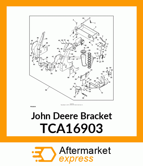 BRACKET, BLOWER MOUNT TCA16903