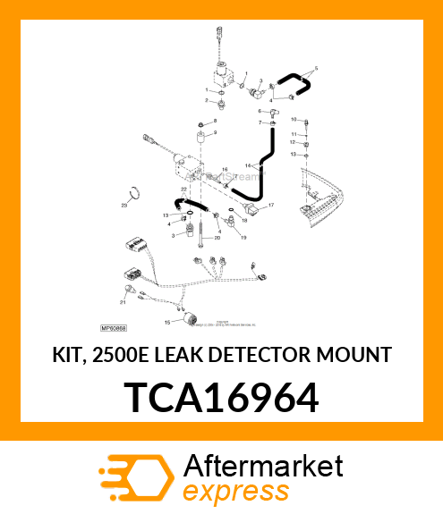 KIT, 2500E LEAK DETECTOR MOUNT TCA16964