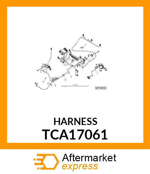 HARNESS, MAIN WIRING TCA17061